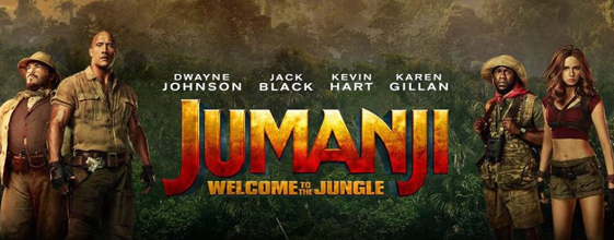 Jumanji Welcome to the Jungle blu-ray anmeldelse