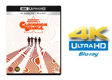 A Clockwork Orange UHD 4K blu-ray anmeldelse
