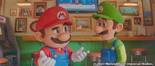 The Super Mario Bros. Movie UHD 4K blu The Super Mario Bros. Movie UHD 4K blu ray anmeldelse
