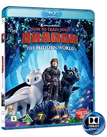 How to train Your Dragon The Hidden World blu-ray anmeldelse