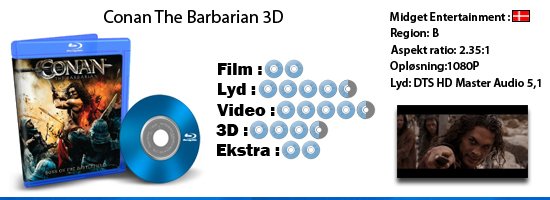 Conan the barbarian - 3D