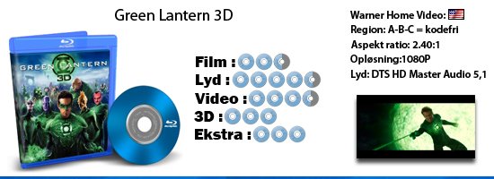Green lantern - 3D