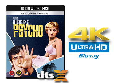Psycho UHD 4K blu-ray anmeldelse