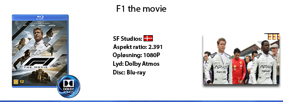 F1 the movie blu ray