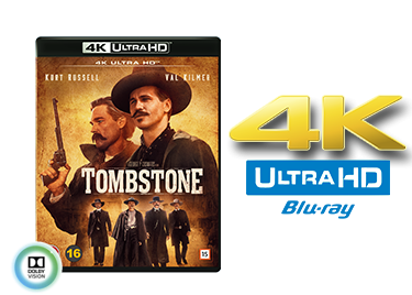 Tombstone UHD 4K blu ray anmeldelse