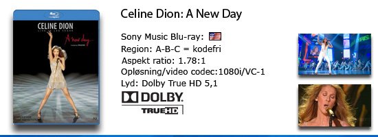 Celine Dion: A new day