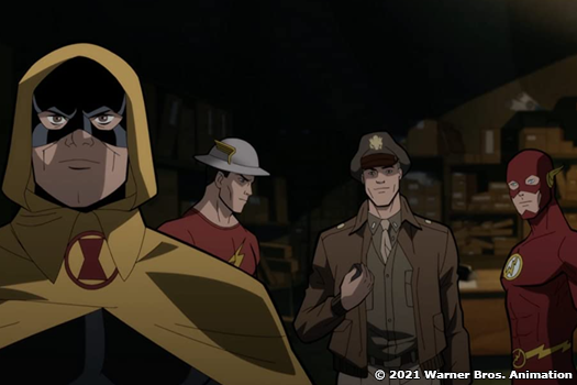 Justice Society World War II blu-ray anmeldelse