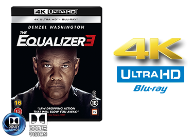 The Equalizer 3 UHD 4K blu ray anmeldelse