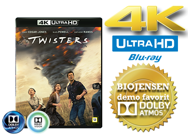 Twisters UHD 4K blu-ray anmeldelse