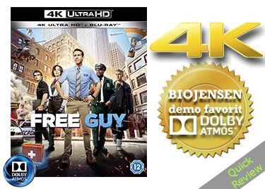 Free guy UHD 4K blu-ray Quick review
