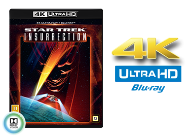 Star Trek Insurrection UHD 4K blu-ray anmeldelse