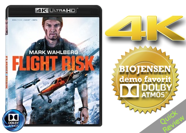 Flight risk UHD 4K blu-ray Quick review