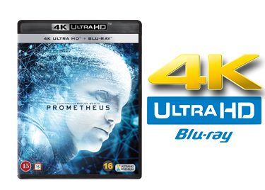 Prometheus UHD 4K blu-ray anmeldelse