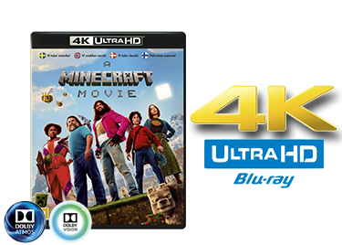 A Minecraft Movie UHD 4K blu ray anmeldelse