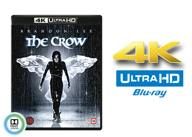 The crow UHD 4K blu ray anmeldelse