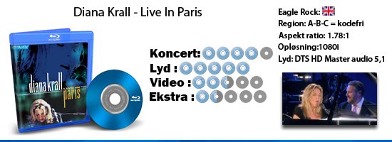 Diana Krall live in Paris