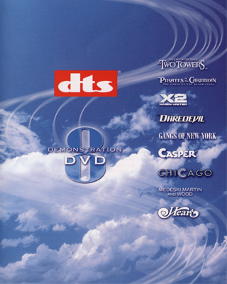DTS Demonstration DVD No.8