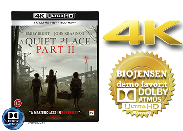 A Quiet Place 2 UHD 4K blu-ray anmeldelse