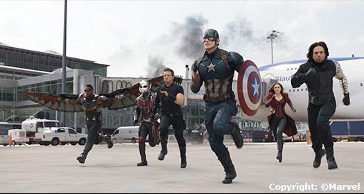 Captain America: Civil War blu-ray anmeldelse