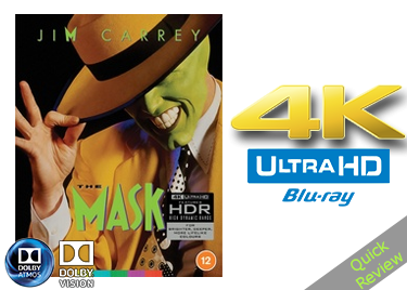The Mask UHD 4K blu-ray Quick review
