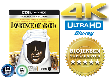 Lawrence of Arabia UHD 4K blu ray anmeldelse