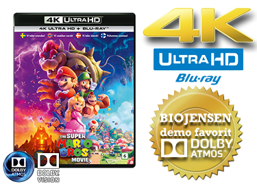 The Super Mario Bros. Movie UHD 4K blu ray anmeldelse