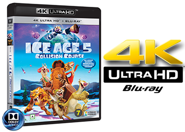 Ice Age 5: Den vildeste rejse UHD blu-ray anmeldelse