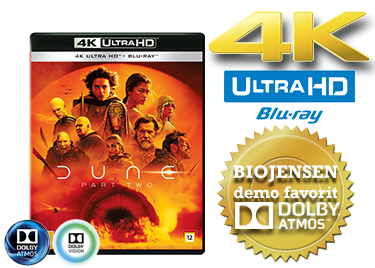 Dune Part Two UHD 4K blu-ray anmeldelse