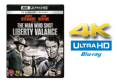 The Man who shot Liberty Valance UHD 4K blu-ray anmeldelse