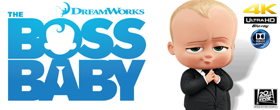 The Boss Baby UHD 4K blu-ray anmeldelse