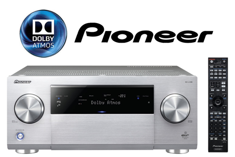 Pioneer receiver med Dolby Atmos