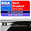 Elac SUB 2070 EISA vinder
