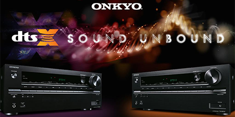 Onkyo surround receiver med DTS: X
