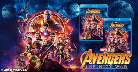 Vind Avengers Infinity War på blu-ray Vind Avengers Infinity War på blu-ray