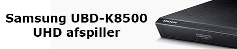 Læs gennemgang af samsung UBD-K8500 UHD blu ray