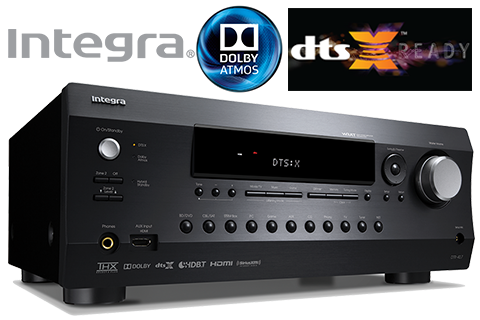 Integra DTS: X surround receiver