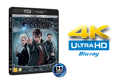 Fantastic Beasts: The Crimes of Grindelwald UHD 4K blu-ray anmeldelse