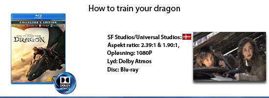 How to train your dragon blu ray