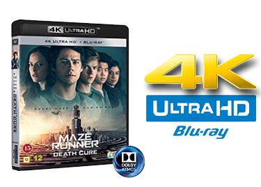 Maze Runner The Death Cure UHD 4K blu-ray anmeldelse