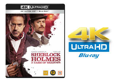 Sherlock Holmes: A Game of Shadows UHD 4K blu-ray anmeldelse