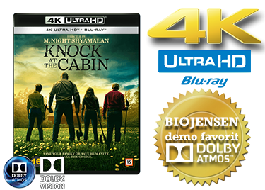 Knock at the Cabin UHD 4K blu ray anmeldelse