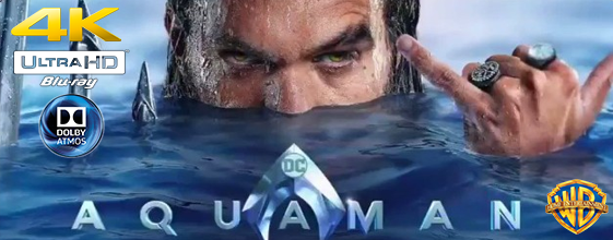 Aquaman UHD 4K blu-ray anmeldelse