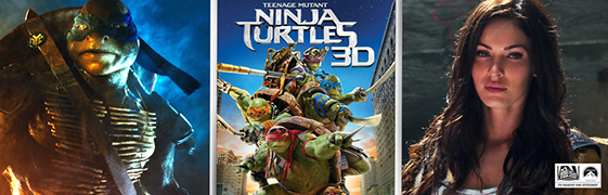 Teenage Mutant Ninja Turtles 3D blu-ray anmeldelse