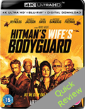 hitmans wife bodyguard UHD 4K blu-ray Quick review