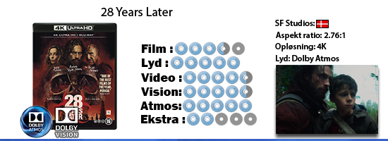 28 Years Later UHD 4K blu ray