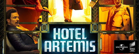 Hotel Artemis blu-ray anmeldelse