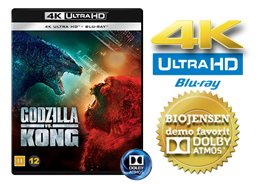 Godzilla vs. Kong UHD 4K blu-ray anmeldelse