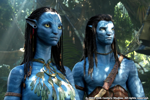 Avatar the way of water 3D blu-ray