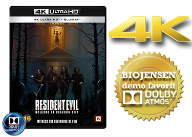 Resident Evil Welcome to Raccoon City UHD 4K blu-ray anmeldelse