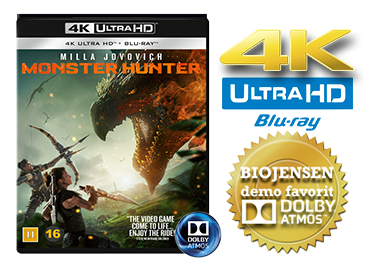 Monster Hunter UHD 4K blu-ray anmeldelse